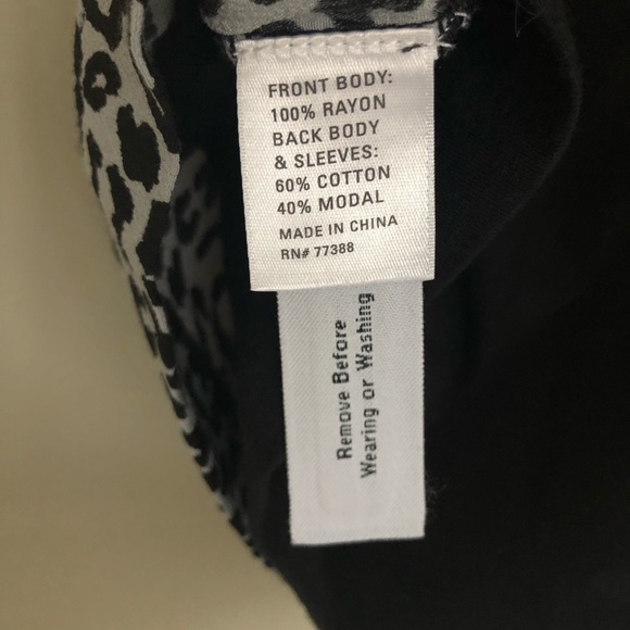 Madewell Hi-Line Leopard Print Shirt - Picture 5 of 7